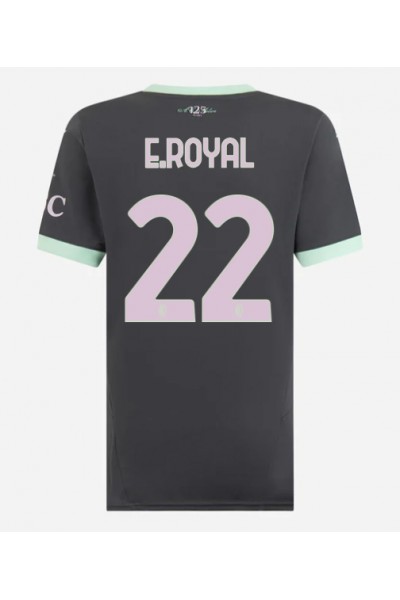 AC Milan Emerson Royal #22 Fotballdrakt Tredje Klær Dame 2024-25 Korte ermer AC Milan Emerson Royal #22 Fotballdrakt Tredje Klær Dame 2024-25 Korte ermer